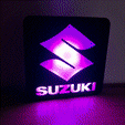 Suzuki-Gif.gif Easy Print Suzuki LED Lightbox Wall Mounted or desktop GSX-R, Hayabusa, Katana, GSX,  1000R, GSX8R, SV650, V-Strom, Vitara, S-Cross, Ignis, Swift, Across, Jimny, SJ, Samurai,