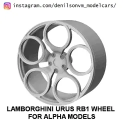 0-ezgif.com-optimize.gif Lamborghini Urus RB1 Wheel for Alpha Models 1/24 scale