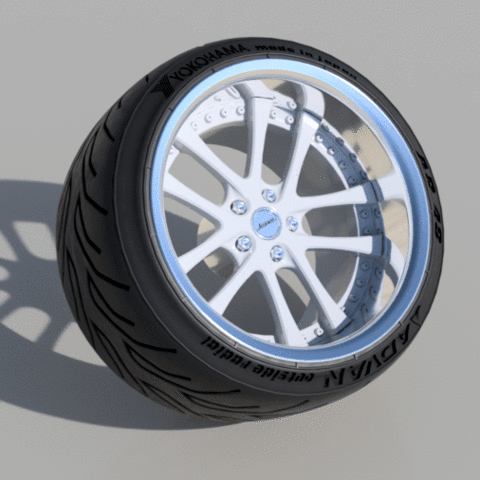 1/64 EGwheels Weds LXZ 風 ホイール ミニカートミーテック 1⁄64
