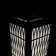 IMG_2675.gif Kumiko Japanese Shoji Lantern - Nawame