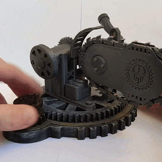 VID_20220116_150610-0.gif Download STL file Articulated steampunk chainsaw • Object to 3D print, Crafitys
