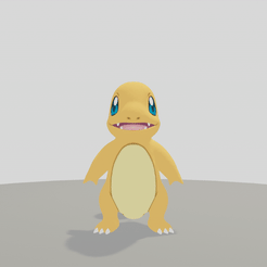 Salamèche.gif Файл STL Покемон - Саламеш・3D-печатная модель для загрузки