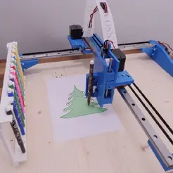 CNC-Pen-Plotter-with-Automatic-Tool-Change-by-HowToMechatronics.gif CNC Pen Plotter with Automatic Tool/ Color Change