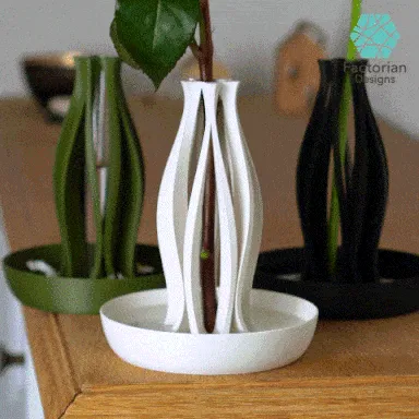 Vase-STL-1_1-ezgif.com-optimize.gif Mordern Vase "Emberflare" | Propagation Vase STL to 3D print | Open Water Design