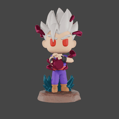 Mi-video.gif OBJ file gohan beast・3D printing template to download, dreamystore3d