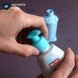02.gif STL-Datei Seifenspender "Blasen"・Modell zum Herunterladen und 3D-Drucken