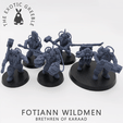Fotiann-Wildmen-GIF.gif Файл STL Дикари Фотианна・3D-печатная модель для загрузки