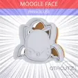 Moogle_Face~PRIVATE_USE_CULTS3D_OTACUTZ.gif Moogle Face Cookie Cutter / FF