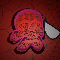 1.gif Download file Spiderman CUTTING CALLET • 3D printable model, Machot21