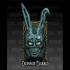 Darko.gif STL file Donnie Darko Frank The Bunny Magnet・3D printer design to download