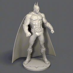 batman.gif Archivo STL ARKHAM KNIGHT | BATMAN・Objeto de impresión 3D para descargar