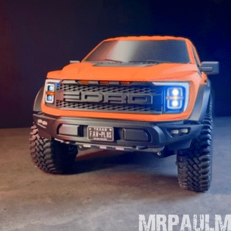 Ford F-150 Raptor Body Kit 1/10