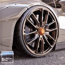 0.gif Download file Hexa GT Wheel set Front and Rear • Object to 3D print, BlackBox