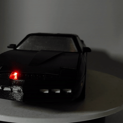 ezgif.com-gif-maker.gif 3D file KITT Knight Rider・Model to download and 3D print