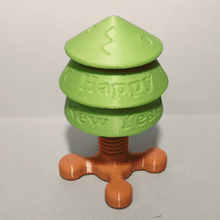 TreeV1.gif Файл STL NUTCRACKER Christmas tree Ver.1・3D-печатная модель для загрузки