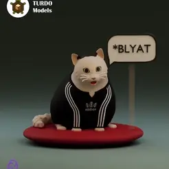 0_Slav_cat_turnaround.gif SLAV HUH CAT - Fat and SLAV-dorable cat from the meme