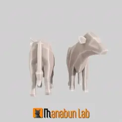 cow_fig.gif 🐮Low Poly Cow
