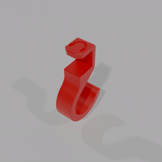 Hever Headphone Hook - 3D model önizlemesi