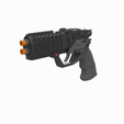GIF_1080x1080.gif Agent K's Pistol - Blade Runner - Printable 3d model - STL + CAD bundle - Commercial Use