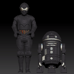 Download 13 3D models from Droids listed by MrZasen • 3D printer files ...