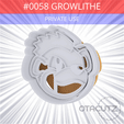 0058_Growlithe_PRIVATE_USE_CULTS3D_OTACUTZ.gif Archivo STL gratis #0058 Growlithe Cortador de galletas / Pokémon・Diseño de impresora 3D para descargar