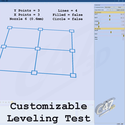 Customizable-Leveling-Test.gif Free STL file Customizable Leveling Test・3D printer design to download, c47