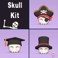 Holder-Post-para-Instagram-Quadrado.gif 3D file Skull Kit・3D printer model to download