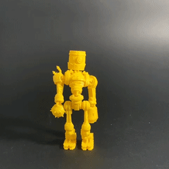 Sem-Título-1.gif Archivo STL Robot chatarrero・Diseño imprimible en 3D para descargar