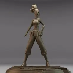 leona3.gif STL file LEONA HEIDERN - THE KING OF FIGHTERS・3D printable model to download