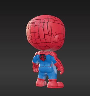 👽 Cartoon-Style Rooftop Hero – Multi-Part Chibi STL・ STL File for 3D ...