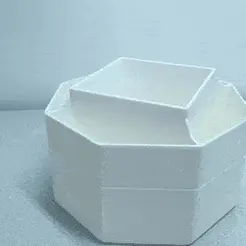 20230929_152102.gif Archivo STL Caja de pañuelos organizadora de escritorio・Modelo para descargar y imprimir en 3D