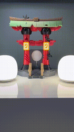 964FBBCA-82D1-439C-BBA9-4ECD3032BDA4.gif Smartphone Stand - Japanese Torii Gate Version