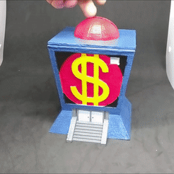 gif-1.gif Download STL file Scrooge safe money box • 3D printable model, Neylips