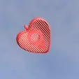 ScreenRecorderProject5.gif Secret love (heart). Heart with stand and pendant. Female
