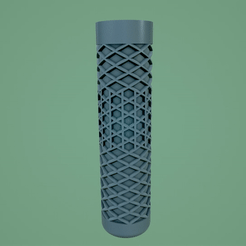 ezgif.com-gif-maker-41.gif STL file Bicycle Grips Vans Style・3D printing idea to download, Cornstruction