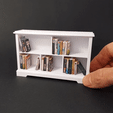 ezgif.com-video-to-gif.gif Miniature Bookcase - Miniature Furniture 1/12 scale