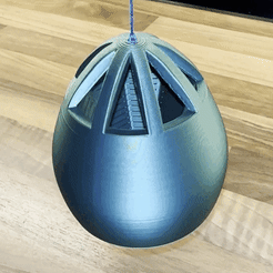 Egg.gif STL-Datei Fruchtfliegenfalle Ei kostenlos・Objekt zum Herunterladen und Drucken in 3D