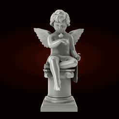 ezgif.com-gif-maker-2.gif STL file Baby angel・3D printing model to download, 3dprinteressa