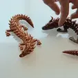 C0003_1xxx.gif Thorn Dragon - Cute Wiggle Articulated Flexi Lizard - High Detail Print in Place!