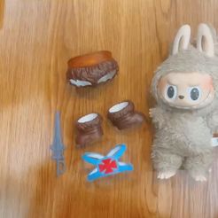 He-man Costume Set (No Wig) - Masters of the Universe - Labubu Accessories Toys