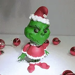MINI.gif An articulated Mini Grinch, NO SUPPORTS NEEDED.