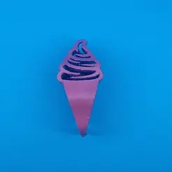 ezgif.com-optimize-3.gif STL file Text Flip: Ice Cream - Vagina・3D printing design to download
