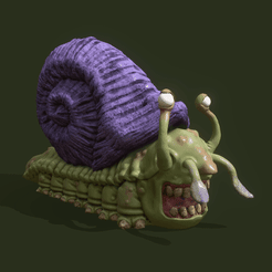 Snail.gif Infested Snail by VidovicArts