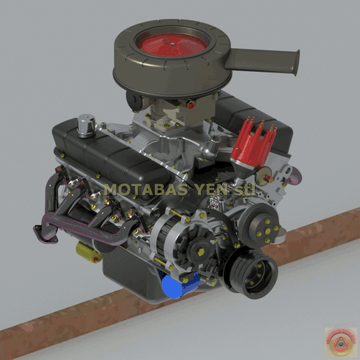 LEFT-HAND ALTERNATOR FOR BUICK 215 V8 ENGINES
