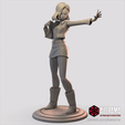 A18TTClayLogoSquare.gif Android 18 STL Ready for 3D Printing