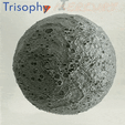 MERCURY.gif MERCURY High relief planet plus stand - Touchable planet 3D map