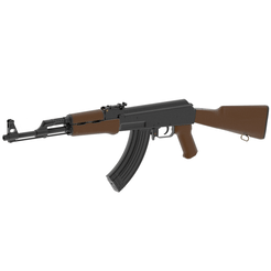 gg32b3b4e072.gif Archivo OBJ AK-47 TOTALMENTE IMPRIMIBLE EN 3D | AK47 MONTAJE COMPLETO・Modelo imprimible en 3D para descargar, Fanton