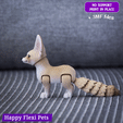 main_800.gif Fennec fox realistic articulated flexi toy
