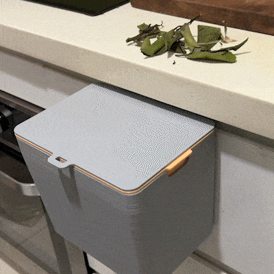 Wall Mounted Trash Can for Kitchen