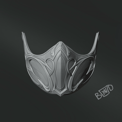 ezgif.com-video-to-gif-6.gif Mortal Kombat 1 Subzero Whiteout Cosplay mask MK